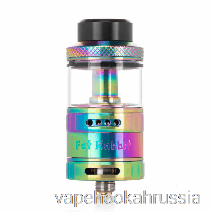 Vape Juice Hellvape Fat Rabbit Solo 25 мм RTA Rainbow